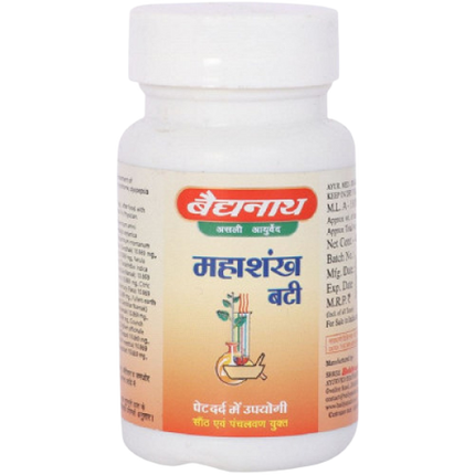 Baidyanath Jhansi Mahashankh Bati 40 Tabs