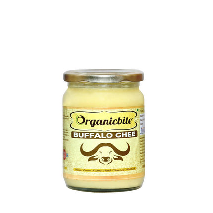 Organicbite Buffalo Ghee | Cultured Pure Desi Ghee | 100% Preservative Free