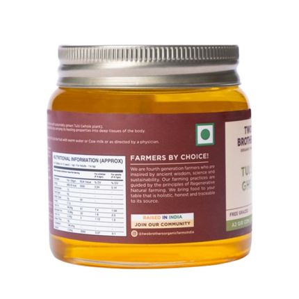 Two Brothers Organic Farms Tulsi Ghee