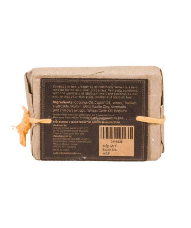 Isha Life Multani Mitti Vembada Soap (Paraben & SLES Free)