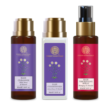 Forest Essentials Hair Thickening Ritual For Fuller Hair