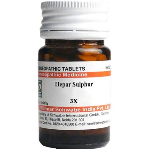 Dr. Willmar Schwabe India Hepar Sulphur Trituration Tablet