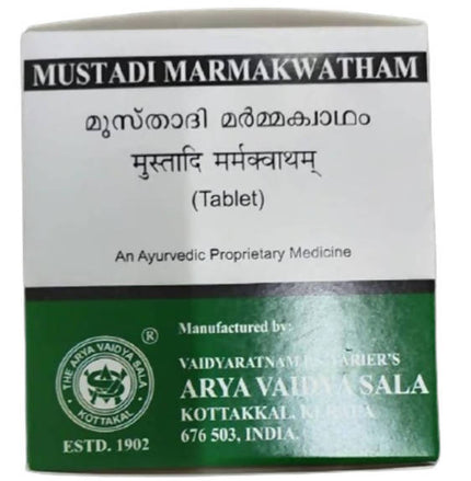 Kottakkal Arya Vaidyasala Mustadi Marmakwatham Tablets