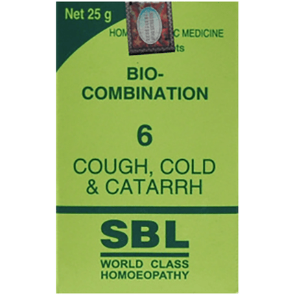 SBL Homeopathy Bio-Combination 6 Tablets