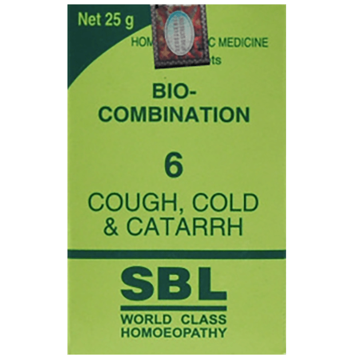 SBL Homeopathy Bio-Combination 6 Tablets