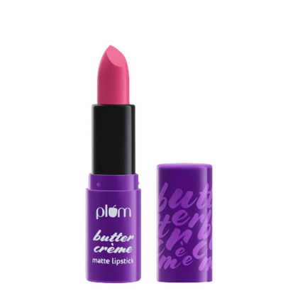 Plum Butter Crème Matte Lipstick Pinkin' Out Loud - 130 (Coral Pink)