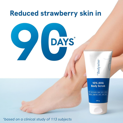 BeBodywise 10% Lactic AHA Exfoliating Body Scrub