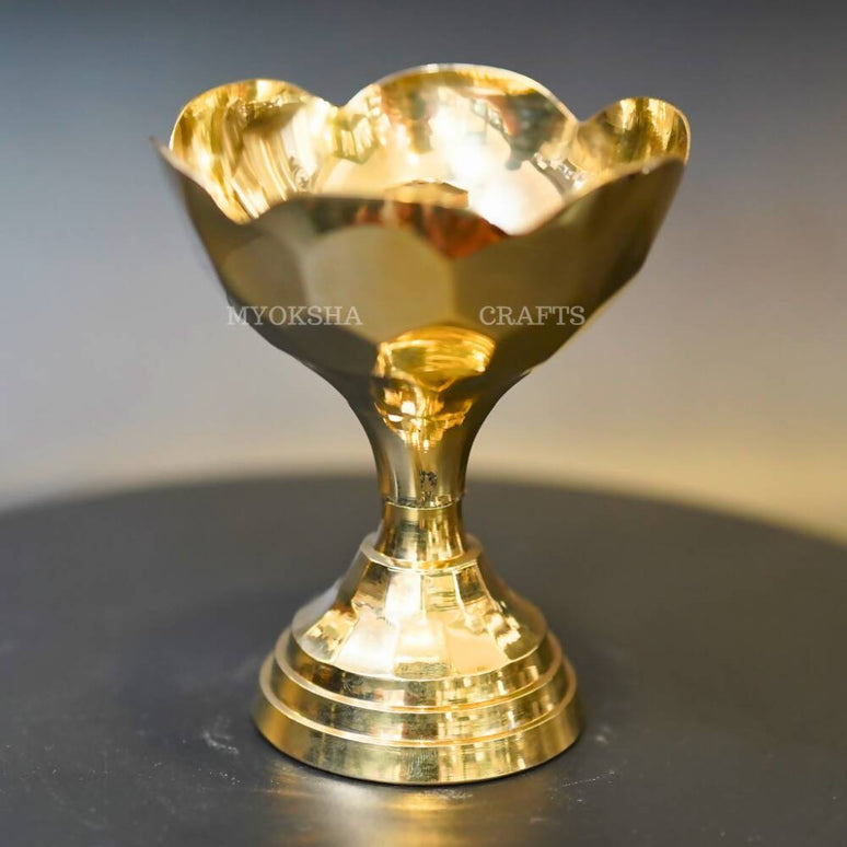 Brass Diamond Diya