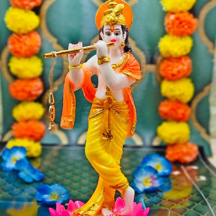 SN Handicrafts Standing Krishna Statue Idol