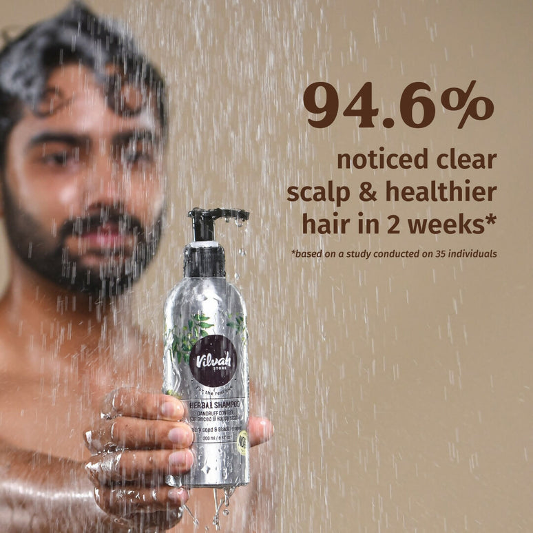 Vilvah Store Herbal Shampoo (Dandruff Control)