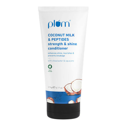 Plum Coconut Milk & Peptides Conditioner For Soft, Shiny Hair