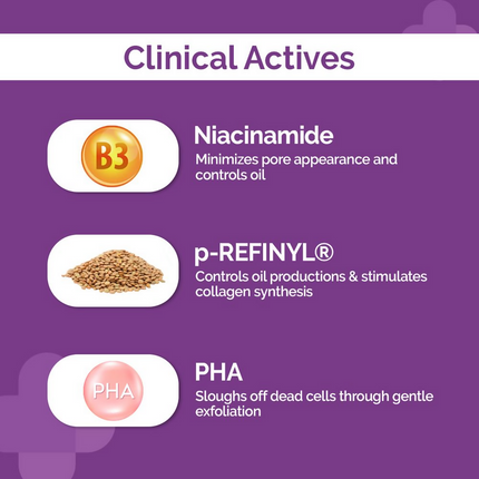 The Derma Co Pore Minimizing Face Serum with 4% Niacinamide, 5% PHA