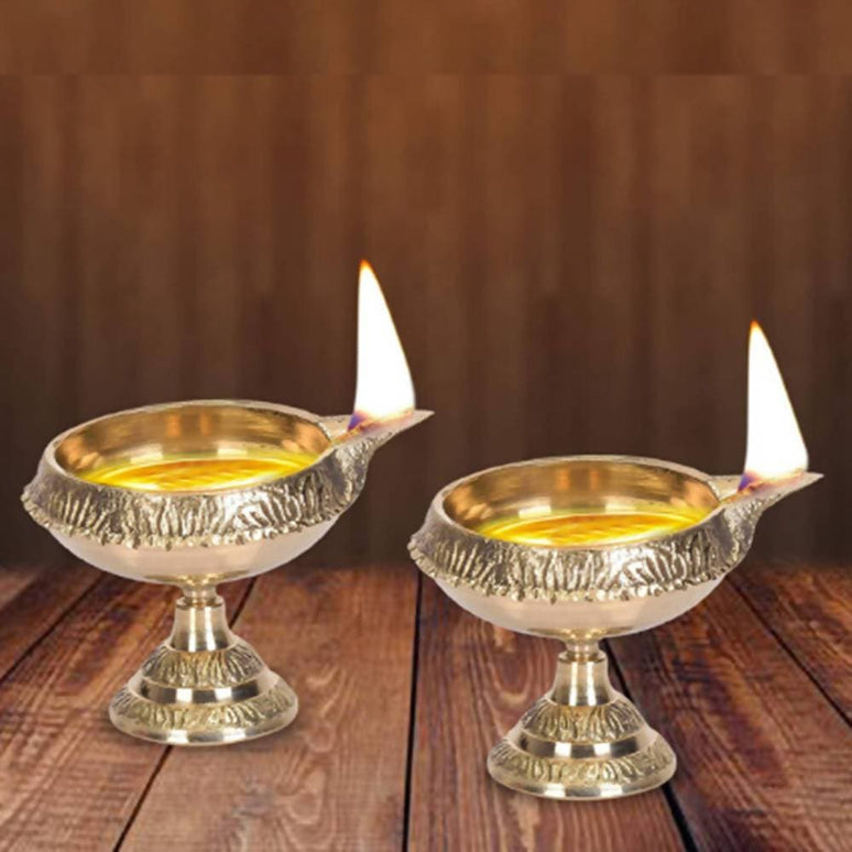 Puja N Pujari Kubera Akhand Deepam Diya Pair Of 2