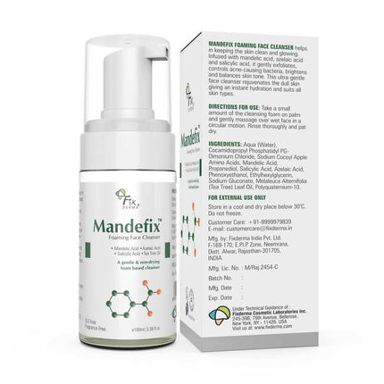 Fixderma Mandefix Foaming Face Cleanser