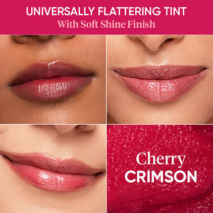 Dot & Key Barrier Repair Hydrating Lip Balm SPF 50 With Ceramides & Peptides Cherry Crimson