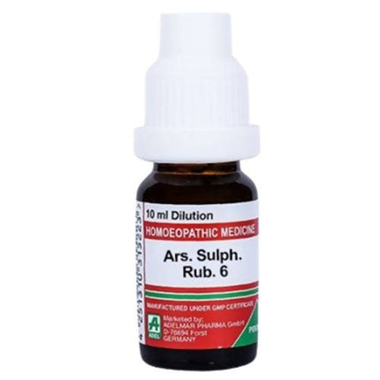 Adel Homeopathy Ars Sulph Rub Dilution
