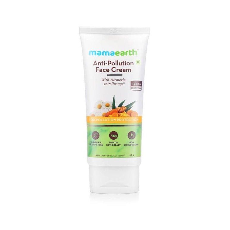 Mamaearth Anti-Pollution Face Cream For Pollution Protection - Limited Time Offer