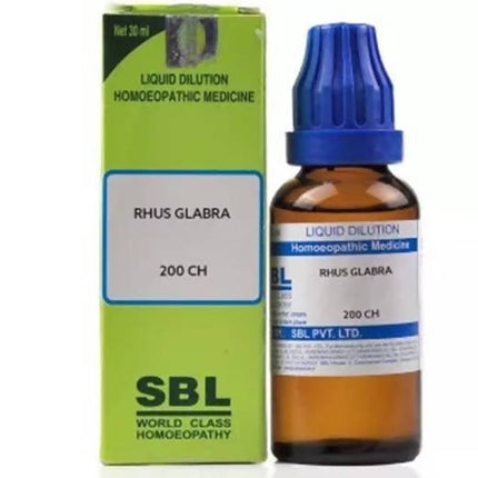 SBL Homeopathy Rhus Glabra Dilution