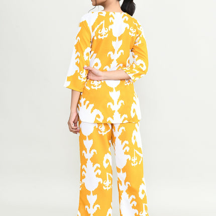 Joban Fashion Beautiful Yellow Cotton Cod Set