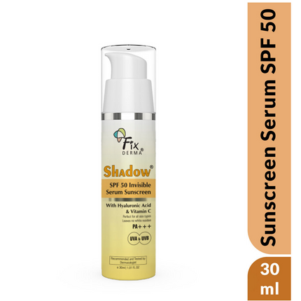 Fixderma Shadow SPF 50 Invisible Serum Sunscreen