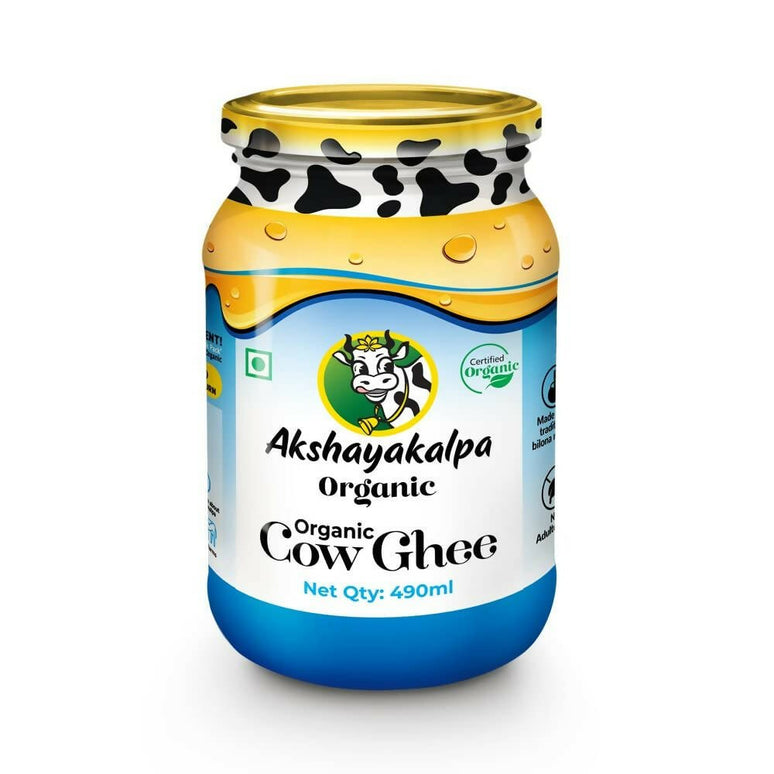 Akshayakalpa Organic Cow Ghee | Pure Organic Ghee | Certified Organic Desi Ghee