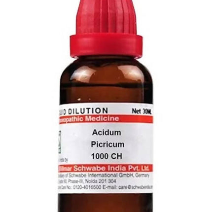 Dr. Willmar Schwabe India Acidum Picricum Dilution