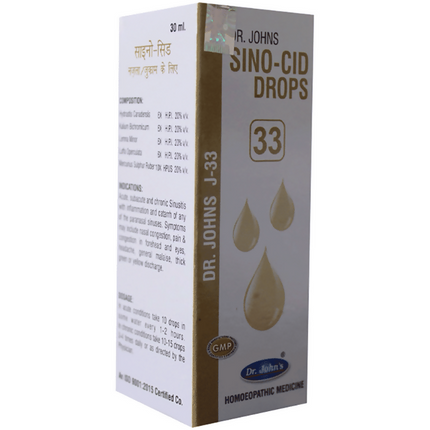 Dr. Johns J-33 Sinus Drops