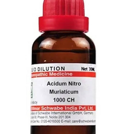 Dr. Willmar Schwabe India Acidum Nitro Muriaticum Dilution