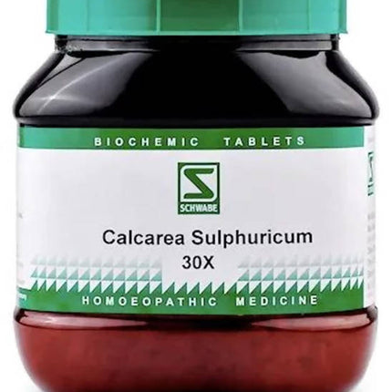 Dr. Willmar Schwabe India Calcarea Sulphurica Biochemic Tablets