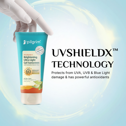 Pilgrim 5% Vitamin C Brightening Ultra Light Gel Sunscreen SPF 60 PA++++