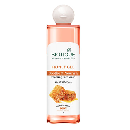 Biotique Advanced Ayurveda Bio Honey Gel Refreshing Foaming Face Wash