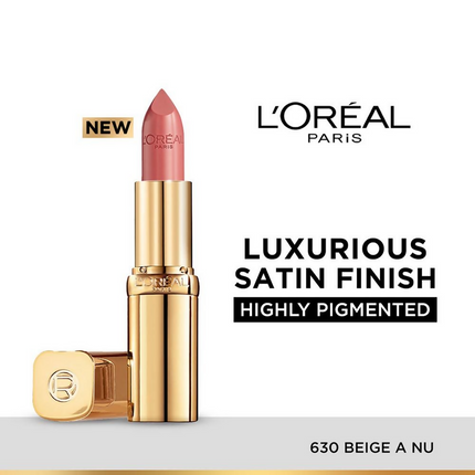 L'Oreal Paris Color Riche Satin Lipstick - 30 Beige A Nu
