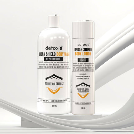 Detoxie Body Wash & Body Lotion Combo - Urban Shield