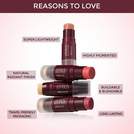 Lotus Make Up Proedit Cheekalicious Creme Blush - PB 02