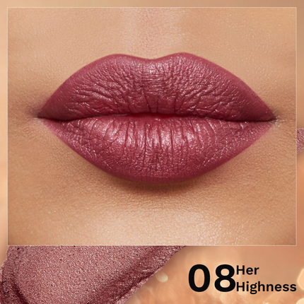 Pilgrim Glitter Lipstick With Matte Finish - Her Highness08