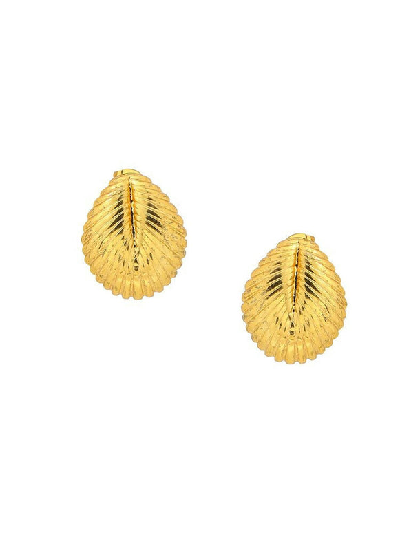 Golden Drop Earrings - Ruby Raang