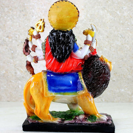Esplanade Resin Maa Durga Mata Rani Sherawali Murti Idol