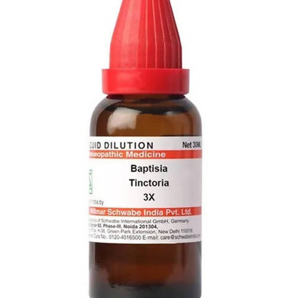 Dr. Willmar Schwabe India Baptisia Tinctoria Dilution