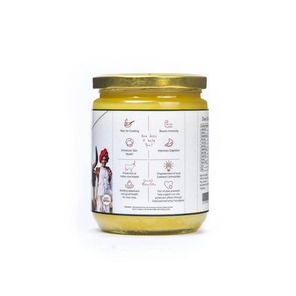 Kudej Desi Kankrej Cow A2 Ghee | Premium and Organic Desi Ghee | Cultured Pure Ghee