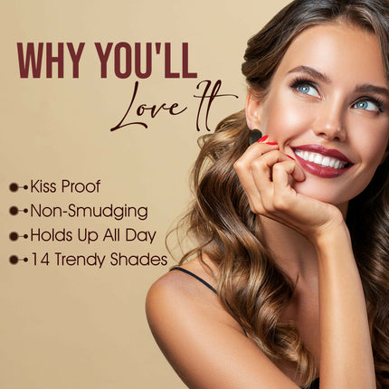 Colors Queen Nude It Creamy Matte Lipstick - Coral Kiss