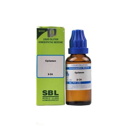 SBL Homeopathy Cyclamen Dilution