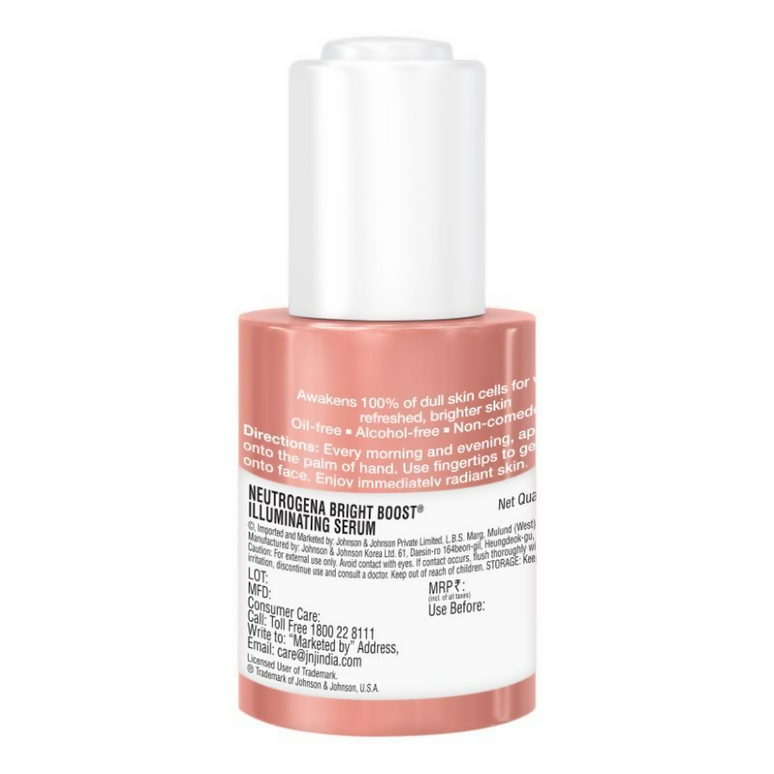 Neutrogena Bright Boost Illuminating Moisturizing Face Serum