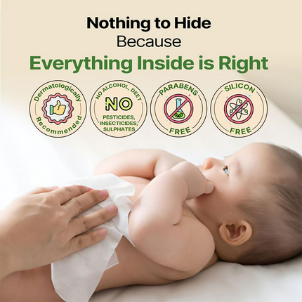 Herby Angel Baby Wet Wipes