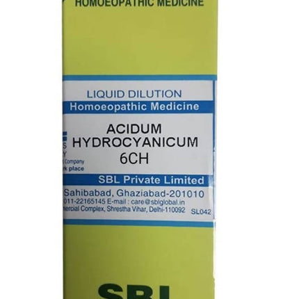 SBL Homeopathy Acidum Hydrocyanicum Dilution