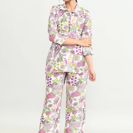 Joban Fashion Beautiful White Cotton Cod Set