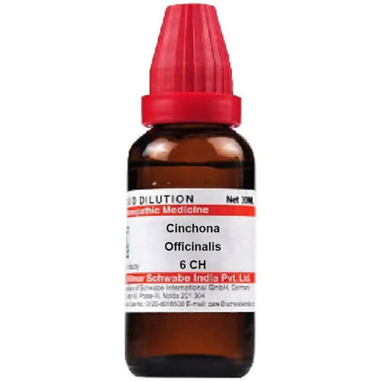 Dr. Willmar Schwabe India Cinchona Officinalis (China) Dilution