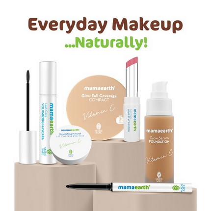 Mamaearth Glow Full Coverage Compact With SPF 30 - Crème Glow