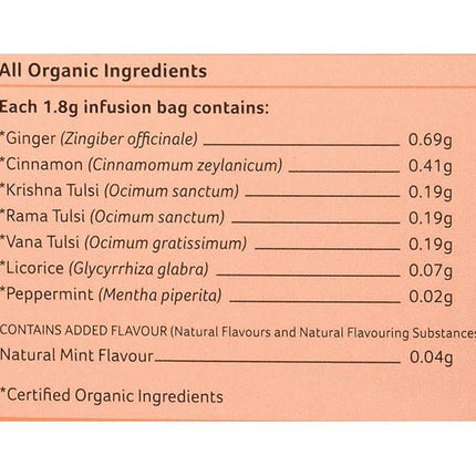 Organic India Tulsi Tummy 25 Tea Bags