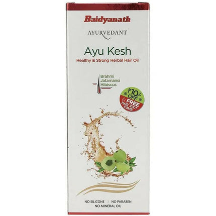 Baidyanath Jhansi Ayu Kesh Healthy And Strong Herbal Hair Oil