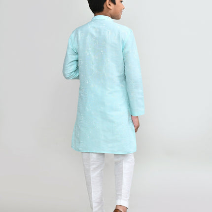 Joban Fashion Cotton Pink Kurta With Straight Fit Pant